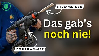 Der TRICK mit dem BOHRHAMMER den jeder HEIMWERKER kennen sollte 😲  Jonas Winkler [upl. by Notfa]