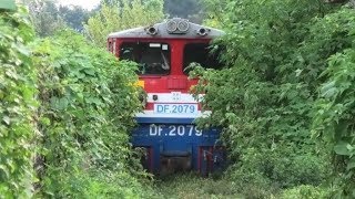 Pyin Oo Lwin Station Arrival Shunting amp Departure  Myanmar Railways Burma [upl. by Ahcsim506]