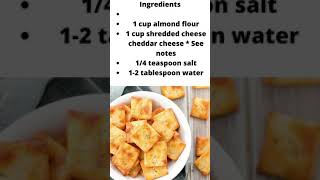 Keto Crackers recipe  shorts [upl. by Yddub208]