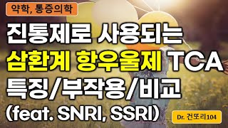 삼환계 항우울제TCA 진통제로서의 특징과 SSRI SNRI와의 비교 [upl. by Brill]