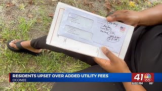 Oconee residents upset about added fees dead relatives on utility bills [upl. by Zoara]