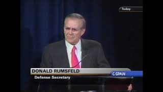 Rumsfeld Admits 23 Trillion Missing from Pentagon Day Before 911 [upl. by Nawor154]