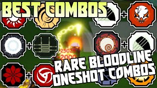 The BEST Combos For EVERY RARE Bloodline In Shindo Life  Shindo Life Combos [upl. by Junette]