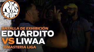 EDUARDITO vs LIWAA  Batalla de Exhibición  Rimasteria Liga 2021  Jornada 7 [upl. by Nibla]