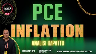 Live 1415  Inflazione PCE  Analisi Impatto [upl. by Nnawaj]