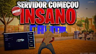 NOVO SERVIDOR Capital City RP COMEÇOU MUITO TOP  GTA SAMP ANDROIDPC [upl. by Esinehc]