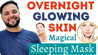 Overnight Skin Whitening with Magical Sleeping Mask [upl. by Ahsenet]