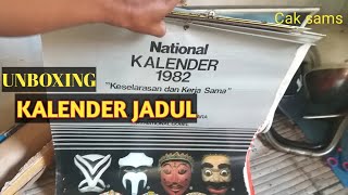 Wow  KALENDER JADULUNBOXING KALENDER JAMAN DULU [upl. by Assed112]