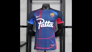 👕 Nuova Maglie Calcio FC Barcellona patta Special Edition 20232024 [upl. by Derte471]