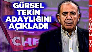 Gürsel Tekin İlk Kez Sözcü TVde Açıkladı Kadıköyde Adaylığa Başvuracağım [upl. by Trust]