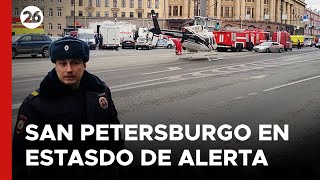 GUERRA RUSIA  UCRANIA  San Petersburgo en estado de alerta [upl. by Zoila]