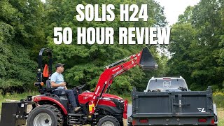 ✅ SOLIS H24 Compact Tractor 50 Hour Review  Low Price High Value 🚜 [upl. by Cacilie224]