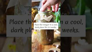 DIY Herbal Hair Rinse with ACV applecidervinegar herbs rosemaryforhairgrowth [upl. by Bornie]