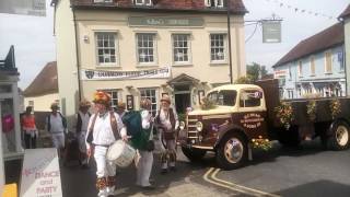 Great Dunmow flitch trial an ancient English custom and morris dancers41 [upl. by Yrrek]