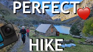 🍁 Hiking in Pyrenees Mountains France 4k Cinematic Landscapes GoPro action camera Travel Vlog [upl. by Marlen522]