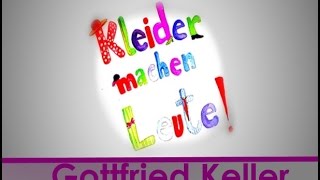 Kleider machen Leute Hörbuch Gottfried Keller [upl. by Eglanteen212]