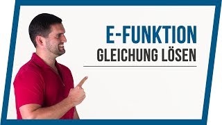 eFunktion Gleichungen lösen  Mathe by Daniel Jung [upl. by Arleyne]