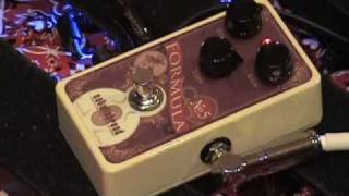 Catalinbread Formula No 5 overdrive guitar effects pedal demo with SG amp Dr Z MAZ 18 [upl. by Tsirc]