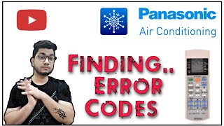 How to Find out Panasonic Inverter AC Error Codes [upl. by Ravilob238]