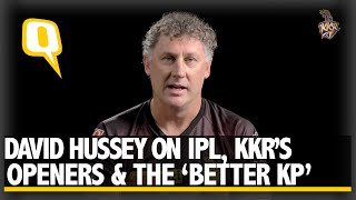 IPL 2020 KKRs Chief Mentor David Hussey On Teams Opening Combination Eoin Morgan  The Quint [upl. by Behl]