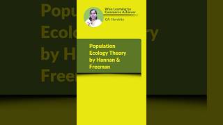 Population Ecology Theory by Hannan amp Freeman [upl. by Atiuqan534]