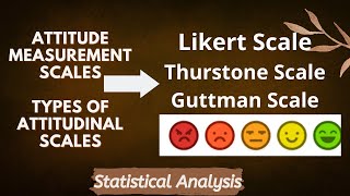 Attitude Measurement Scales  Types of Attitudinal Scales in Research Methodology in UrduHindi [upl. by Iz]