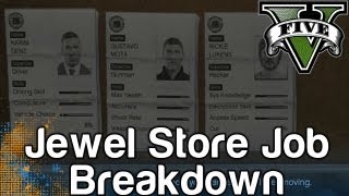 GTA 5  Jewel Store Job Breakdown  How To Earn The Most Money During Your First Heist [upl. by Notffilc368]