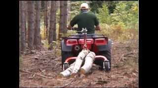 Log Skidding amp Tree Harvesting Equipment by Norwood Portable Sawmills [upl. by Ashley]