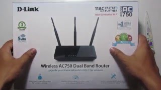 DLink DIR816 Wireless AC750 Dual Band Router  UNBOXING [upl. by Catharina]