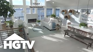 Interior WalkThrough  HGTV Dream Home 2018  HGTV [upl. by Nynahs]