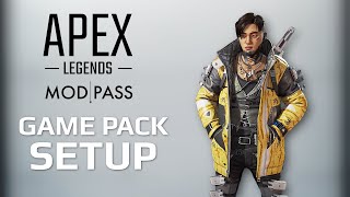 APEX LEGENDS Game Pack Setup Tutorial [upl. by Atekihc]