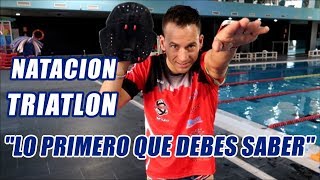 Técnica de Natación Crol para Triatlón y Aguas Abiertas 👌 [upl. by Llewen]