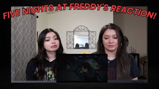 Five Nights At Freddys  Official Trailer Reaction [upl. by Yrakaz]