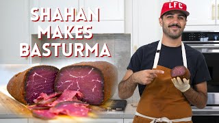 BASTURMA  MIDDLE EASTERN CURED MEAT [upl. by Akitahs]