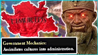 Beginners World Conquest In EU4 Timurids Guide [upl. by Hannasus]