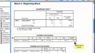 Logistic Regression  SPSS part 2 [upl. by Ansilme3]