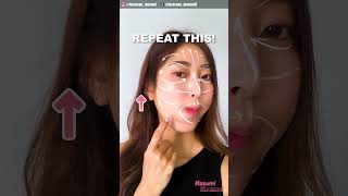 AntiAging Face Exercise to Reduce Marionette Lines Lift Droopy Mouth Corners Sagging Jowl [upl. by May]