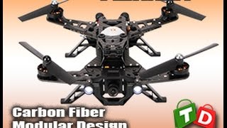 Walkera Runner 250 RTF FPV Quadcopter Devo7 Review From TinyDeal [upl. by Sky]