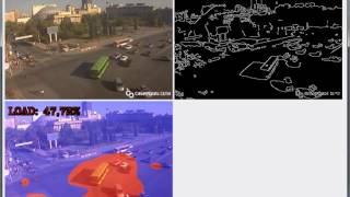 Traffic density detection OpenCV 310 [upl. by Ulysses126]