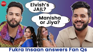 Abhishek Malhan on Elvish Yadavs jail term picks bw Manisha or Jiya amp Triggered Insaan  Fan Qs [upl. by Yci]