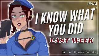 Your Yandere Officer Interrogates You F4A Possessive FDom Degrading Yandere ASMR [upl. by Ayifa]