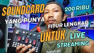 Soundcard TNW TW V  18 Murah Punya Fitur lengkap untuk live streaming dan karoke [upl. by Adolpho]