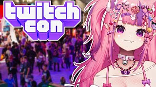 Ironmouse Visits TwitchCon San Diego 2024 [upl. by Anyek]