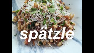 How to make Spätzle classic German dumplings [upl. by Innus]