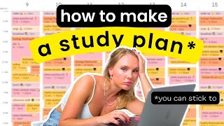 You’re NOT stupid Your Schedules Are  The AntiStudy Plan Method [upl. by Lois]