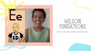 Wilson Fundations How to Teach Letters and Sounds [upl. by Nommad]