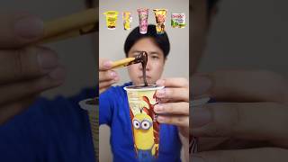 EATING VARIOUS DIPPING BISCUIT STICK asmr mukbang [upl. by Atinahc]