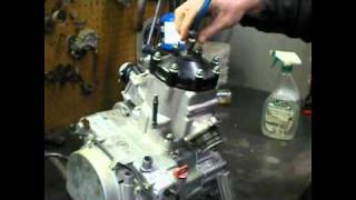 Leak Down Test For 2Stroke Enginesavi [upl. by Nagyam]