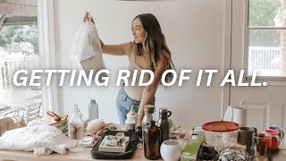 decluttering my entire house in 2 hours  minimalist decluttering [upl. by Wight]