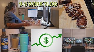 95 Work Vlog  My underwriting salary history  WFH day  I cant believe my boss did that [upl. by Nednyl50]